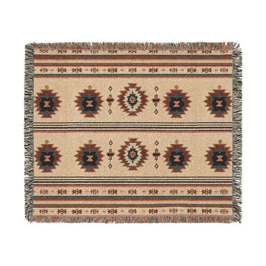 Southwestern Woven Throw Blanket
