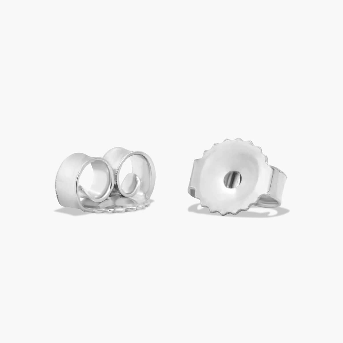 0.25 CTW Round Lab-Grown Diamond Stud Earrings in 14K Gold Over Sterling Silver (F Color, VS Clarity)-2
