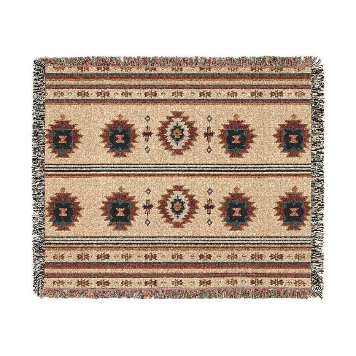 Southwestern Woven Throw Blanket