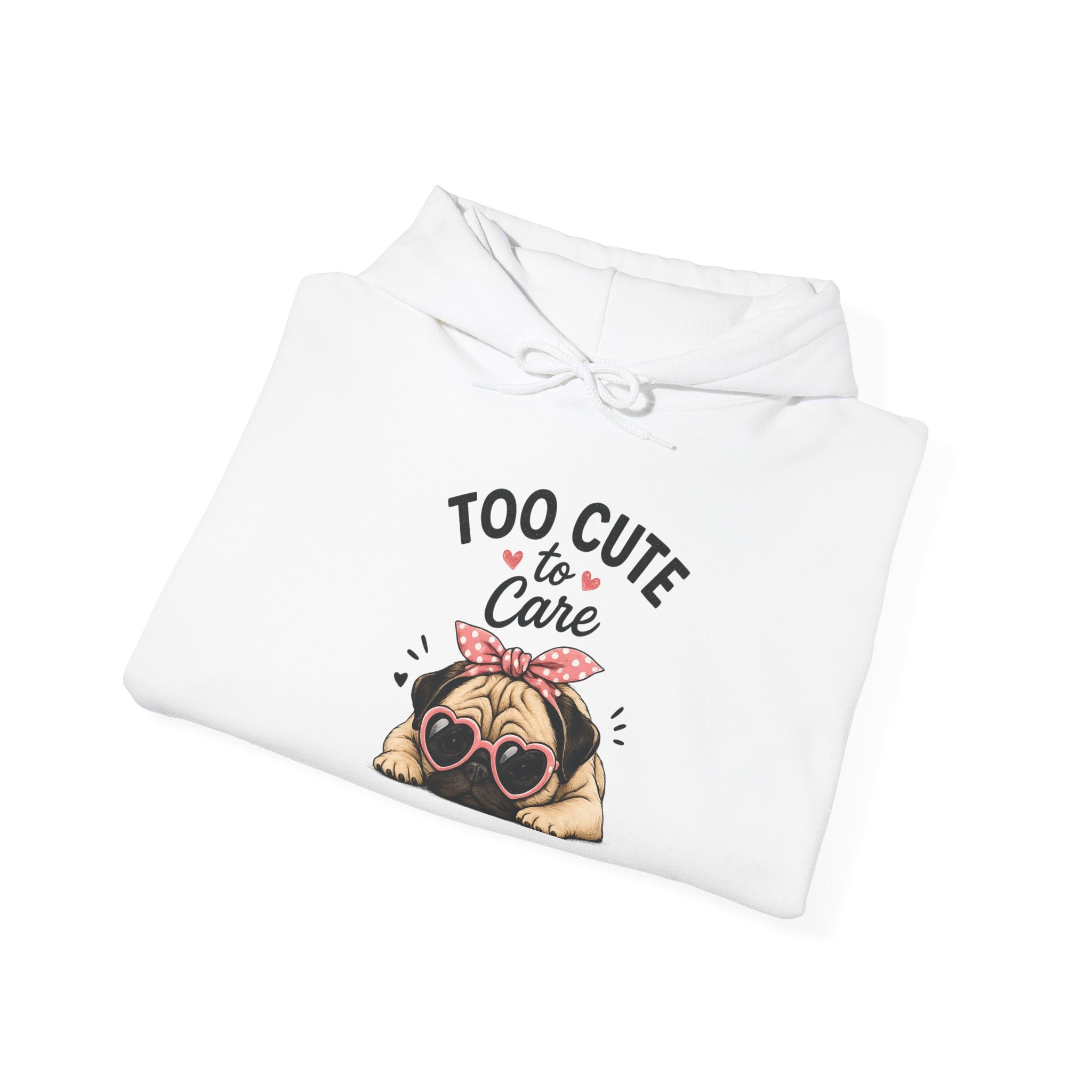 Doe and Kin | Pug 'Too Cute' Hoodie