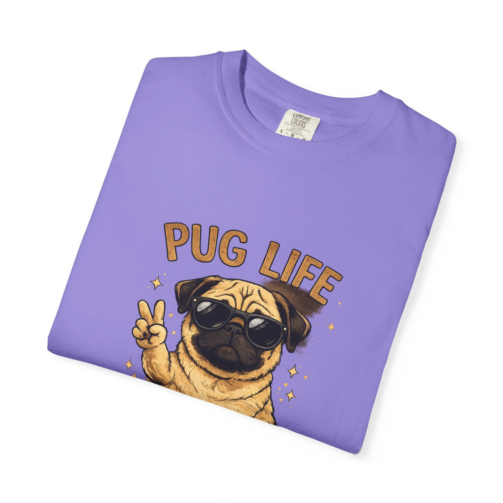 Pug T-Shirt — "Choose Happy" Cute Pug Graphic Tee