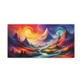 Vibrant Landscape Wall Art | Office | Living room | Bathroom