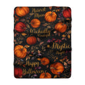 "Wickedly Wonderful" Sherpa Blanket