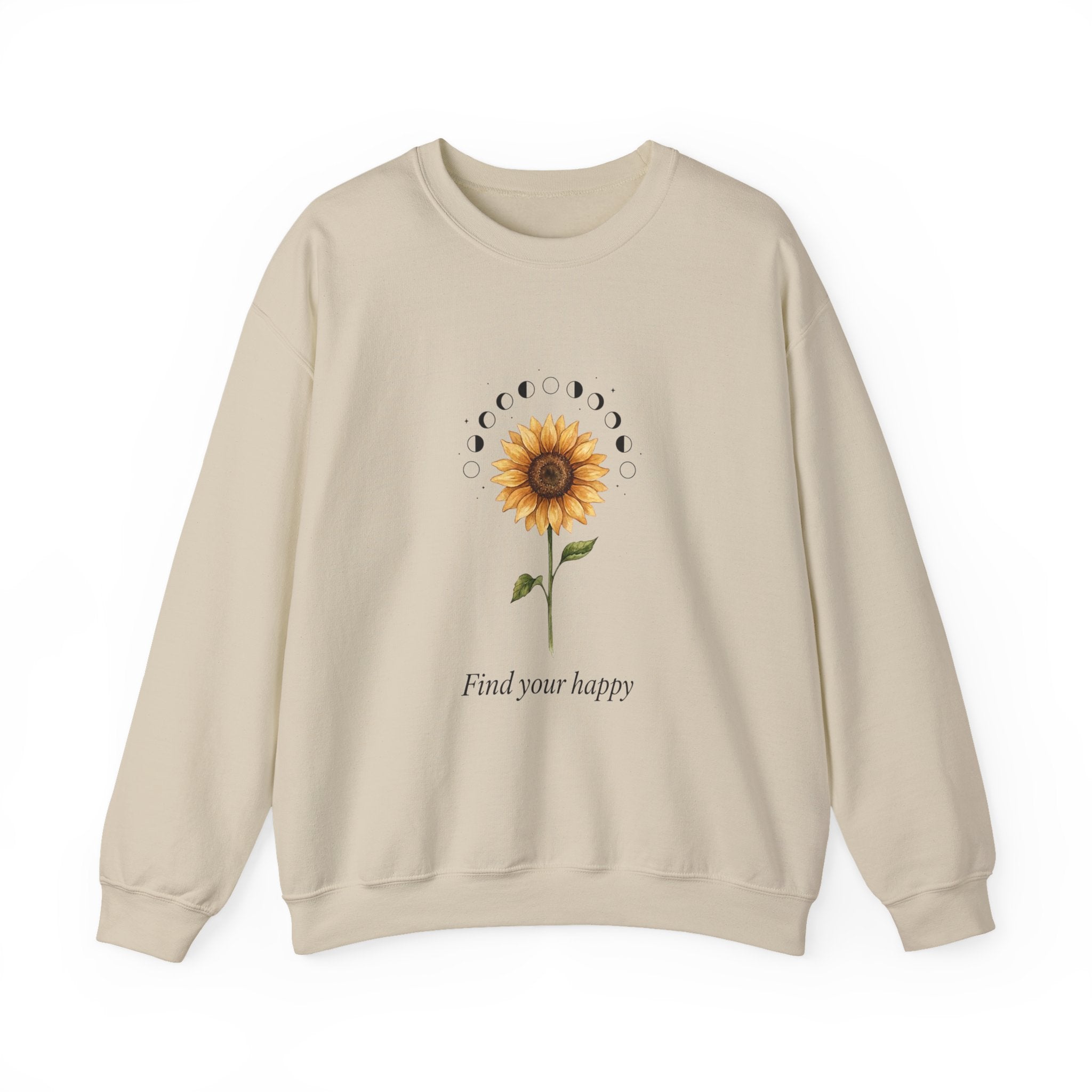 Sunflower Birth Flower Crewneck | Birth Month Botanical Sweatshirt