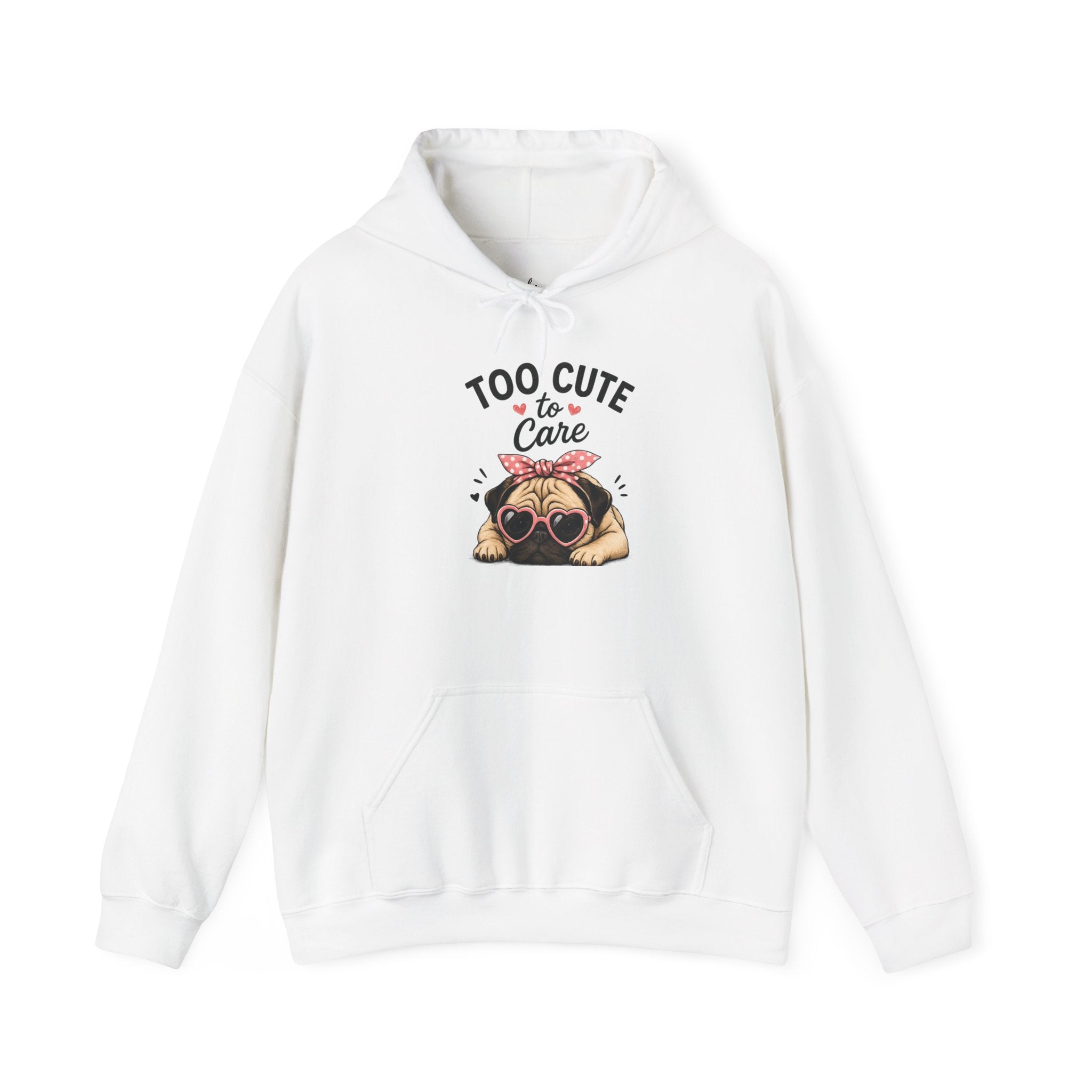 Doe and Kin | Pug 'Too Cute' Hoodie
