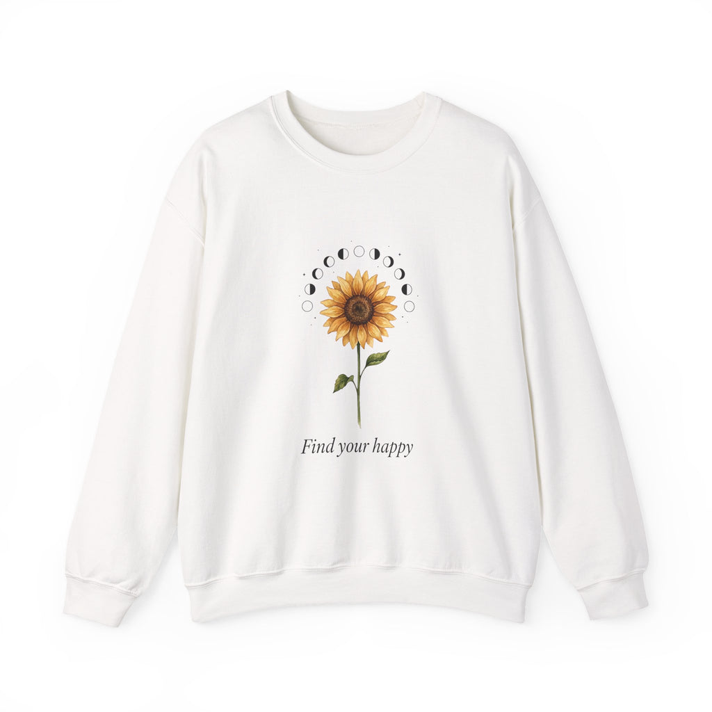 Sunflower Birth Flower Crewneck | Birth Month Botanical Sweatshirt