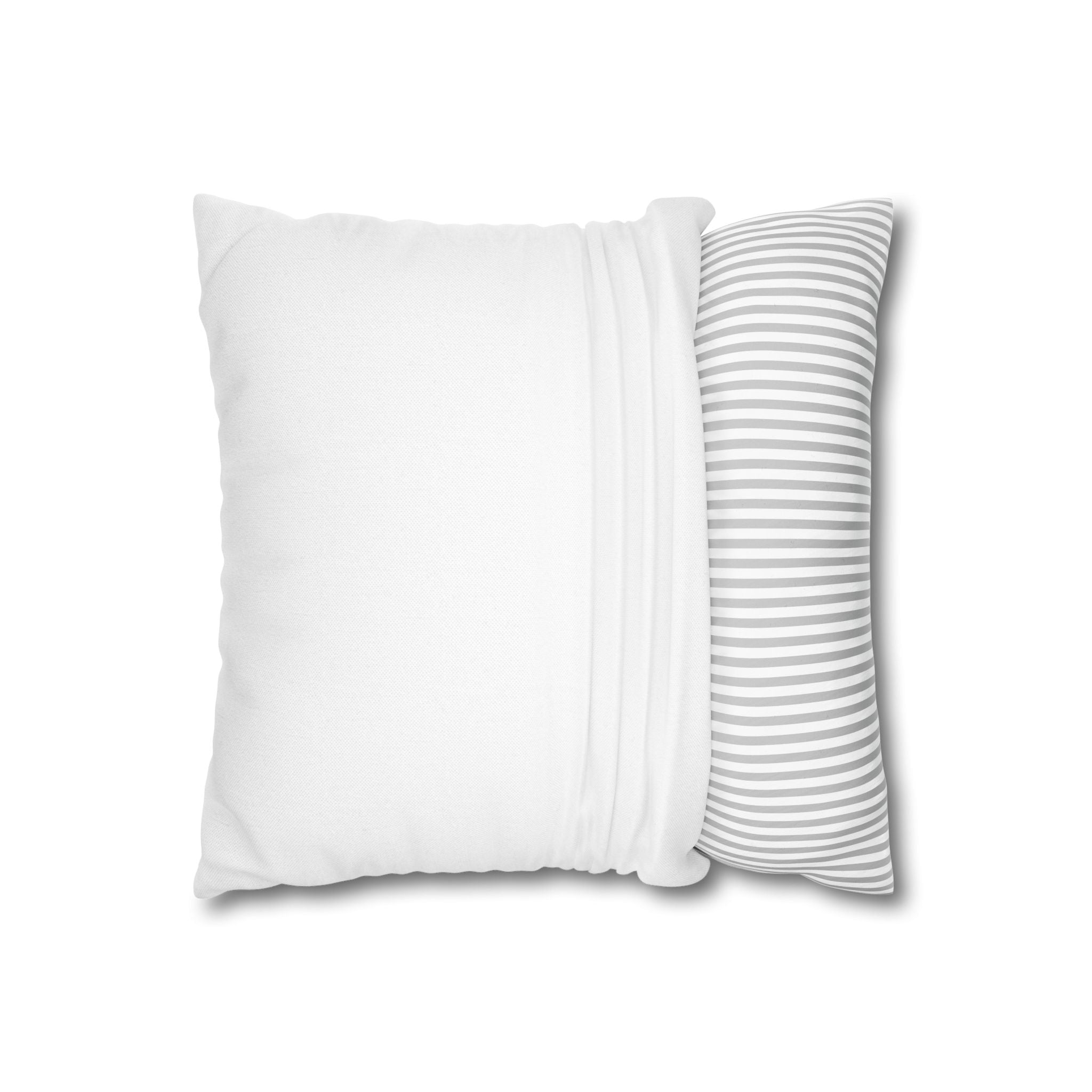 Doing my best-ish Square Pillowcase | Floral Wreath Decorative Pillow