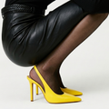 Quinn - Yellow Heels