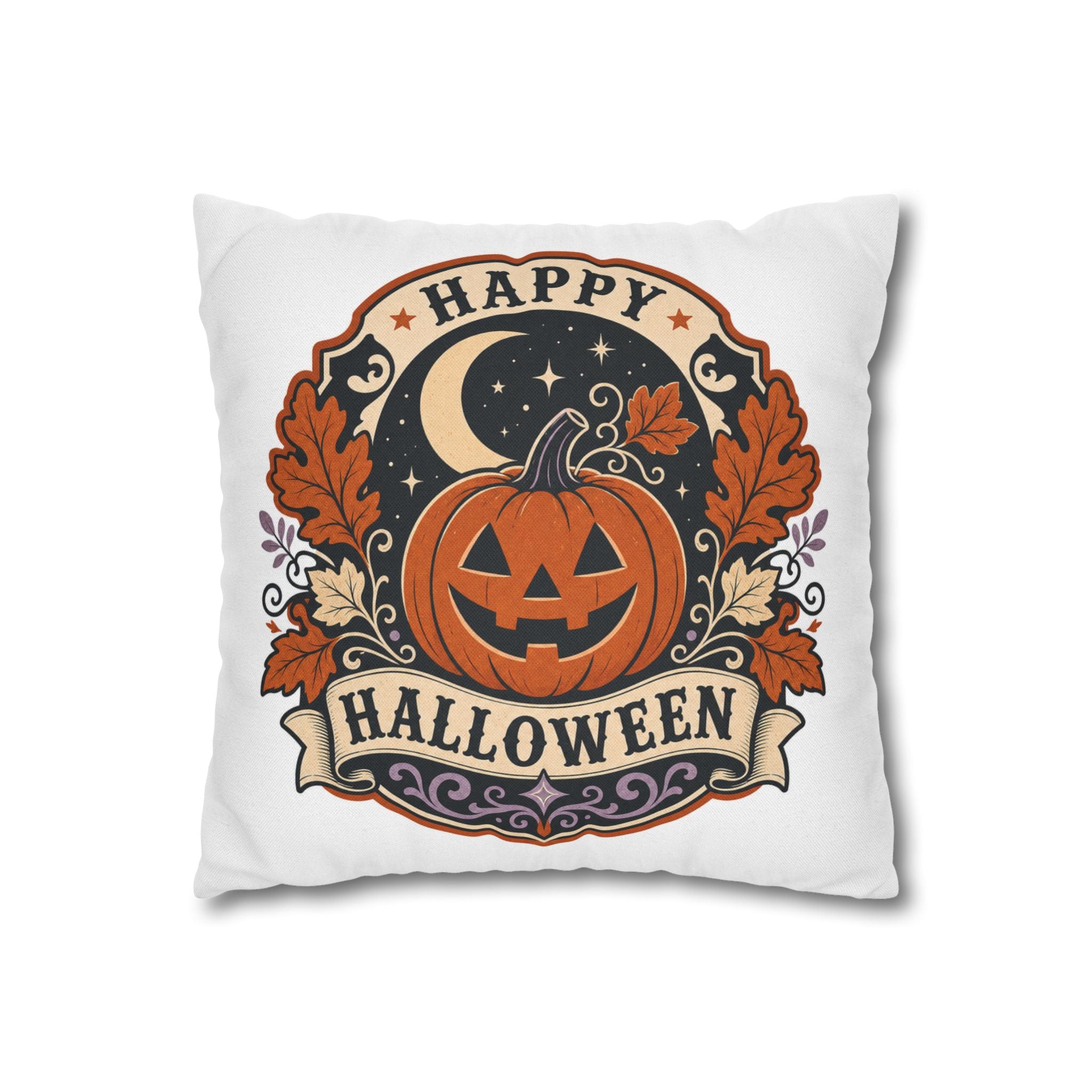 Spun Polyester Square Pillowcase