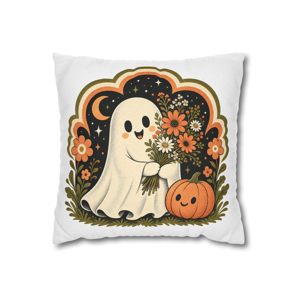 Spun Polyester Square Pillowcase