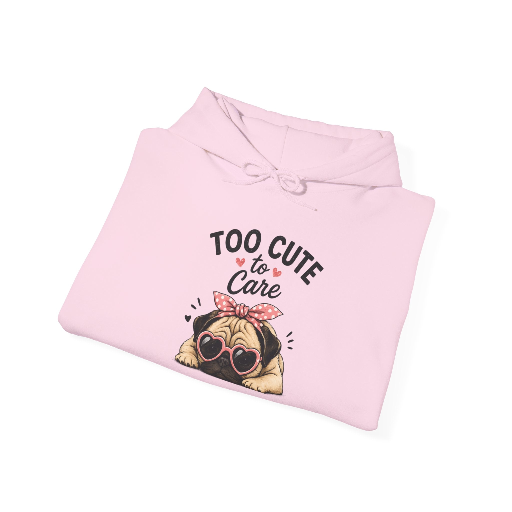 Doe and Kin | Pug 'Too Cute' Hoodie