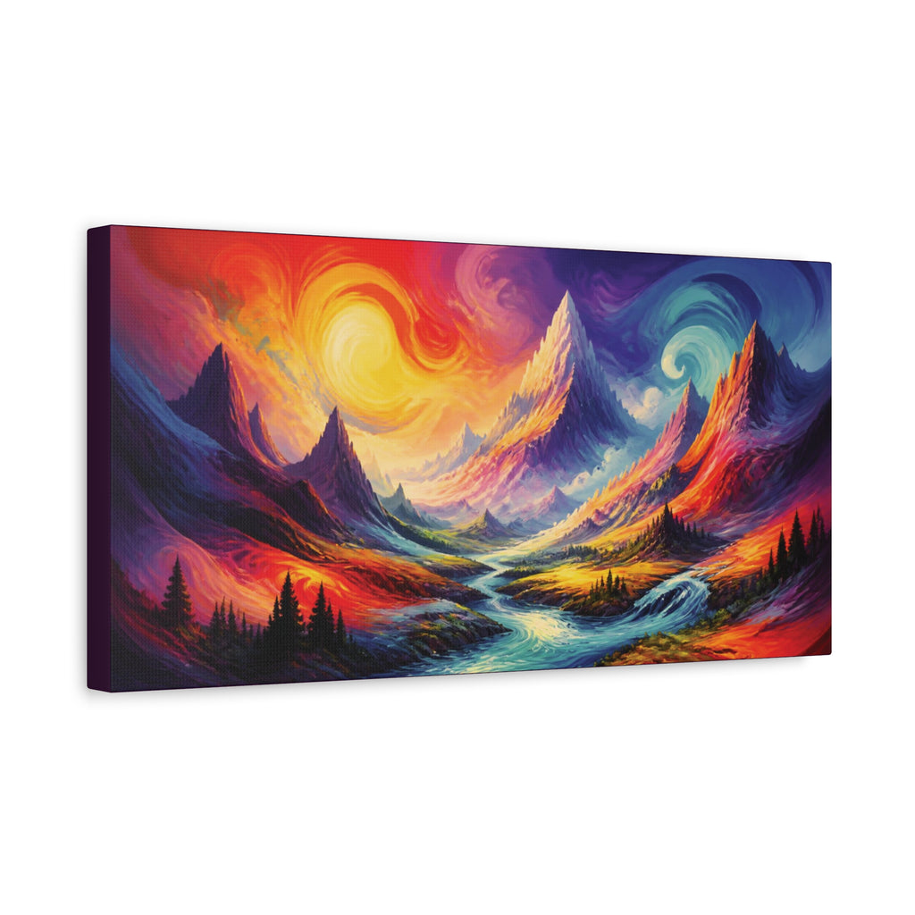 Vibrant Landscape Wall Art | Office | Living room | Bathroom