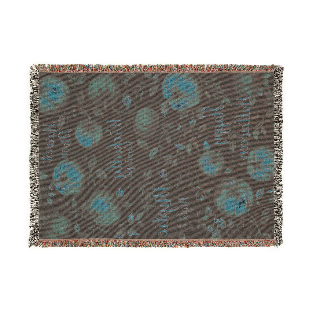 Pumpkin Patch Woven Blanket