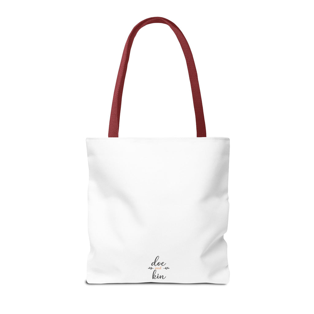 Just A Girl Who Loves Pugs Tote Bag — Cute Pug Lover Gift