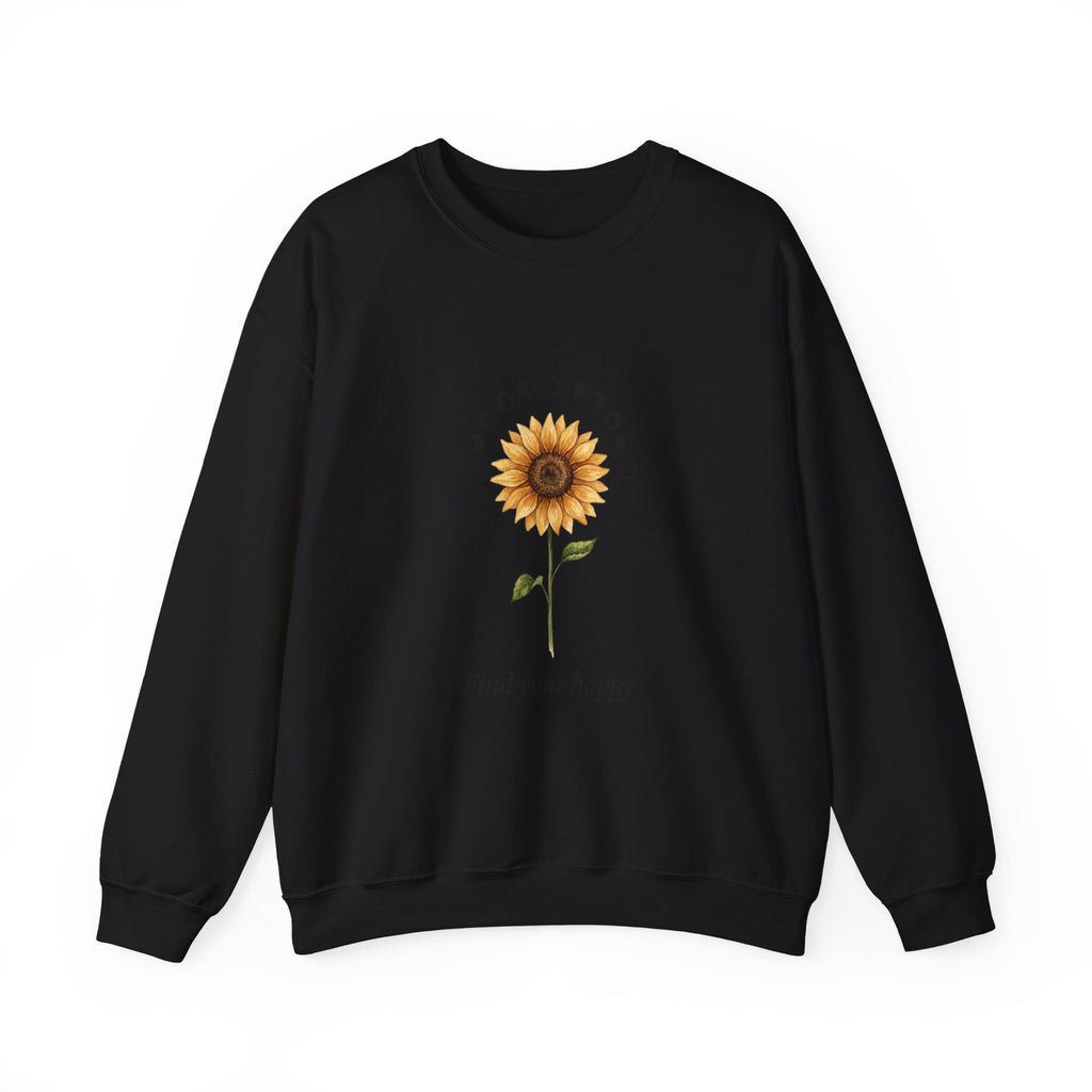 Sunflower Birth Flower Crewneck | Birth Month Botanical Sweatshirt