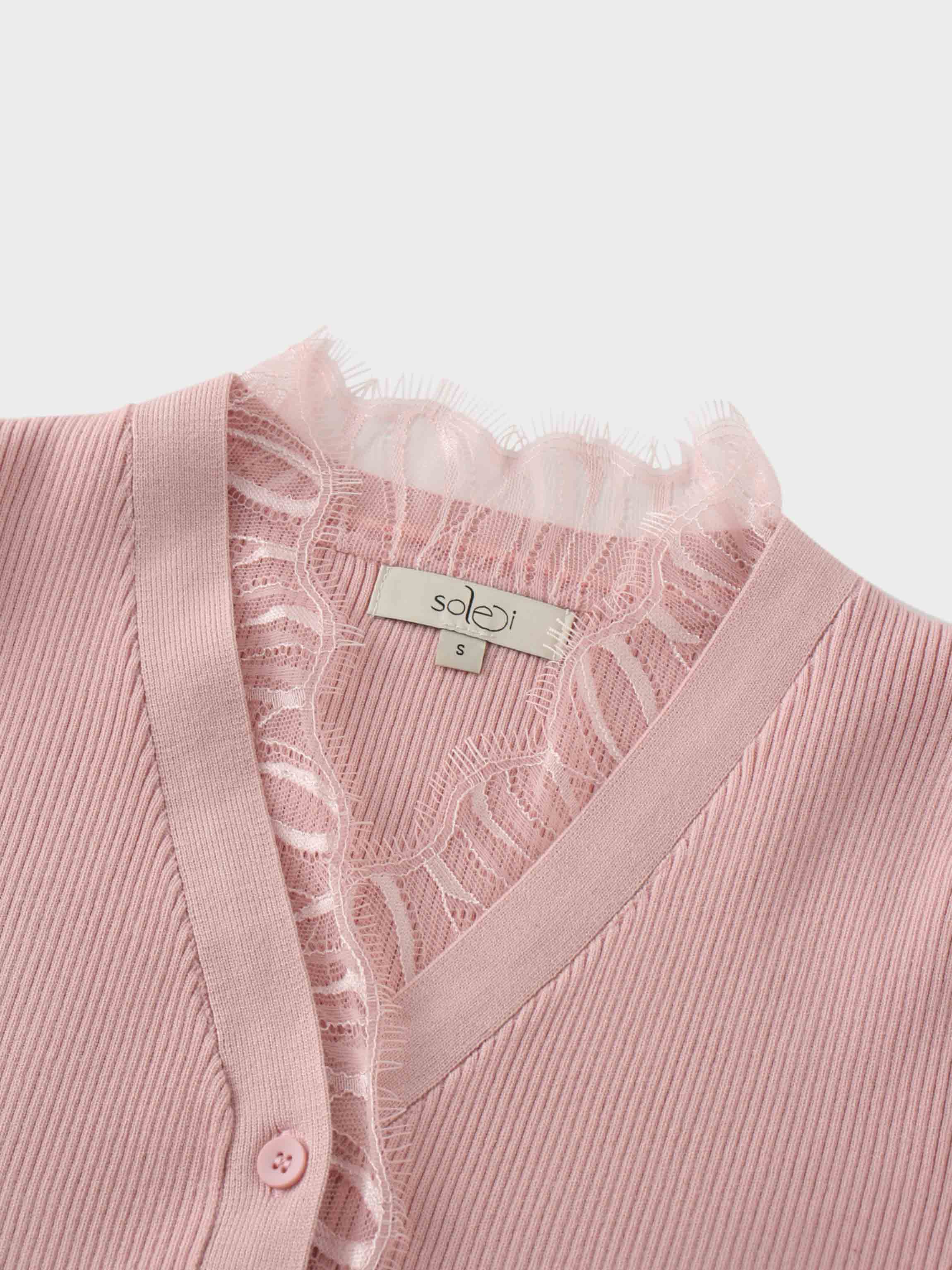 Lace Trimmed Sweater