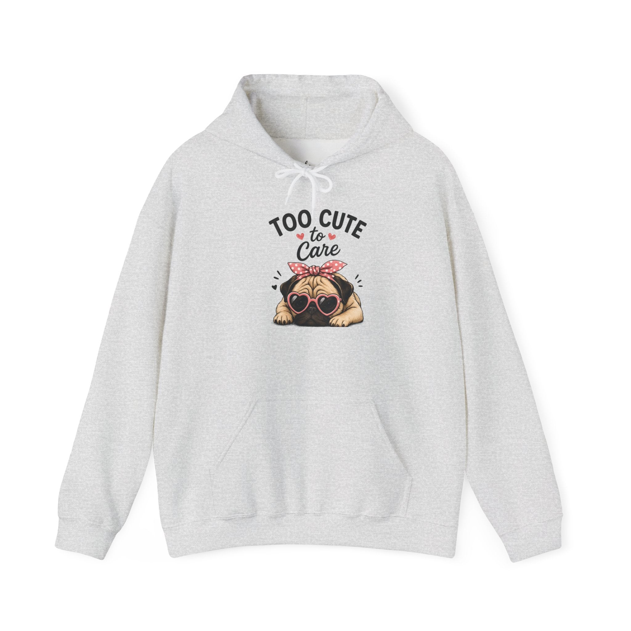 Doe and Kin | Pug 'Too Cute' Hoodie
