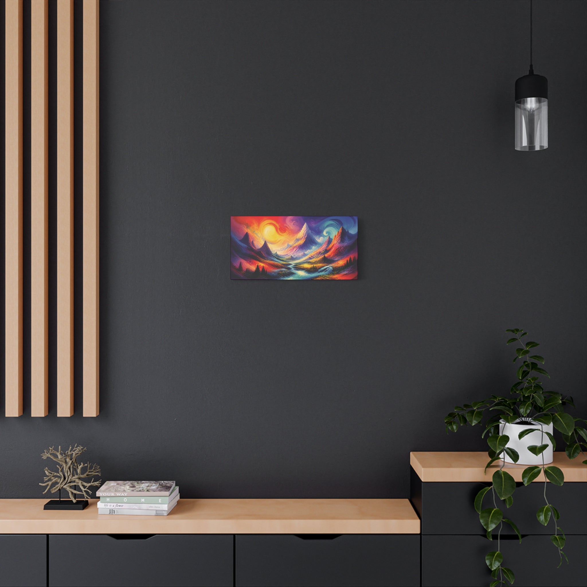 Vibrant Landscape Wall Art | Office | Living room | Bathroom