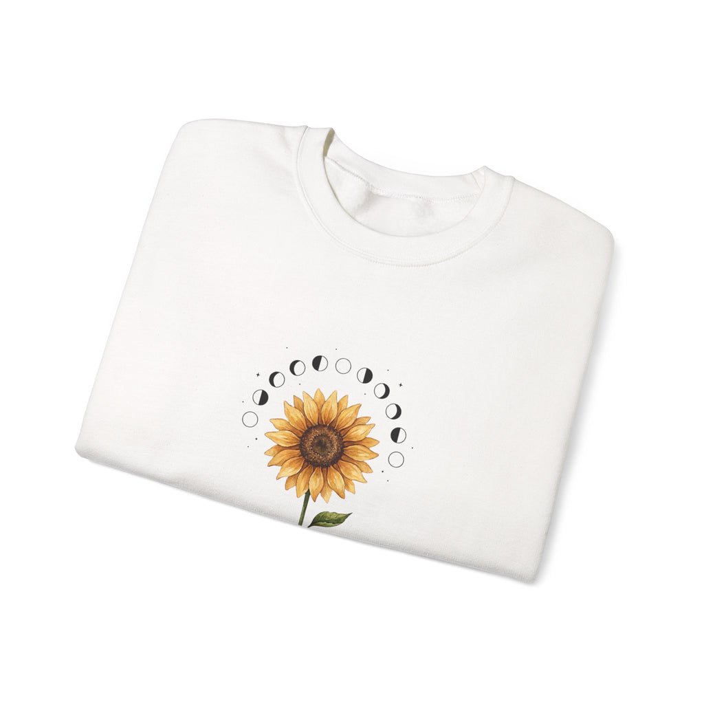 Sunflower Birth Flower Crewneck | Birth Month Botanical Sweatshirt