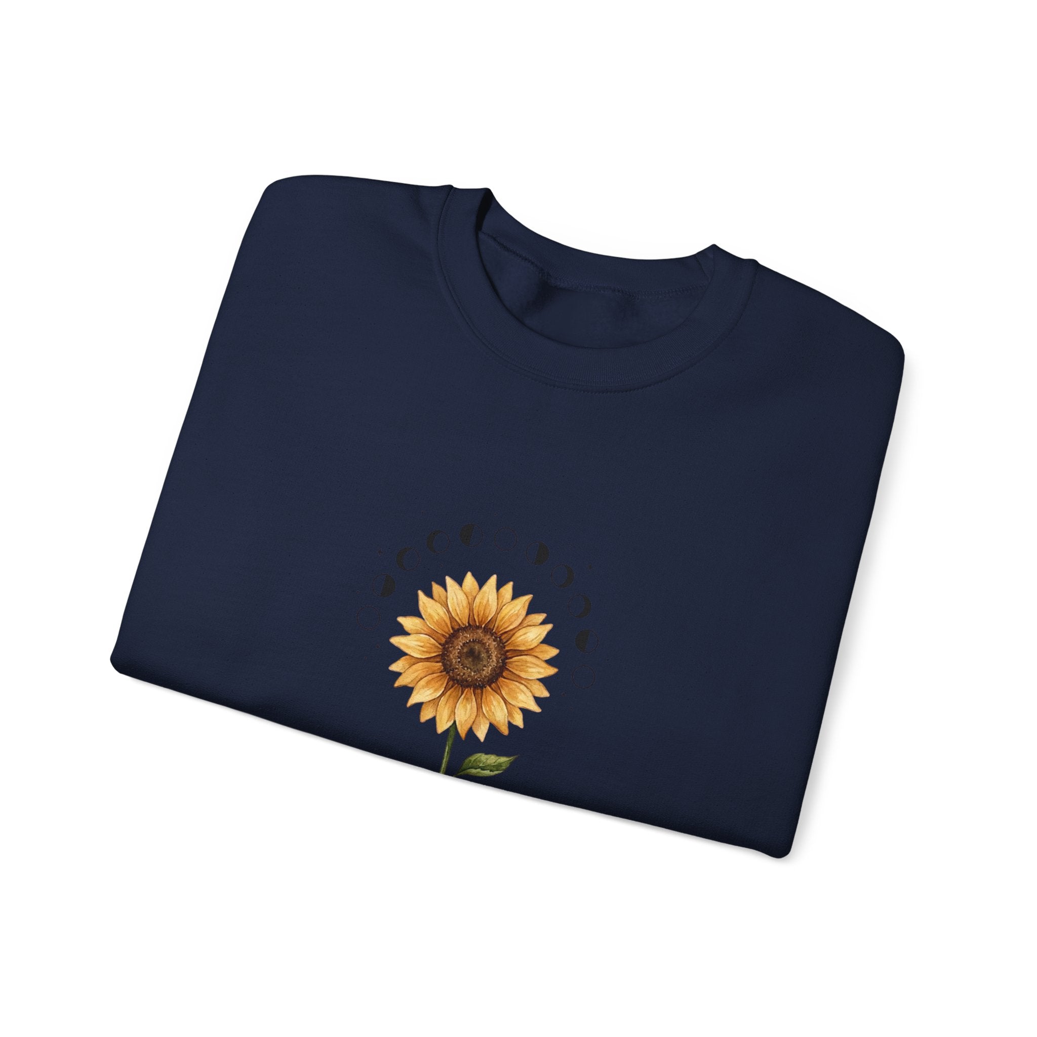 Sunflower Birth Flower Crewneck | Birth Month Botanical Sweatshirt