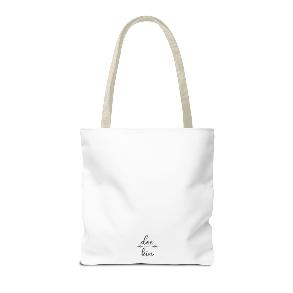 Just A Girl Who Loves Pugs Tote Bag — Cute Pug Lover Gift