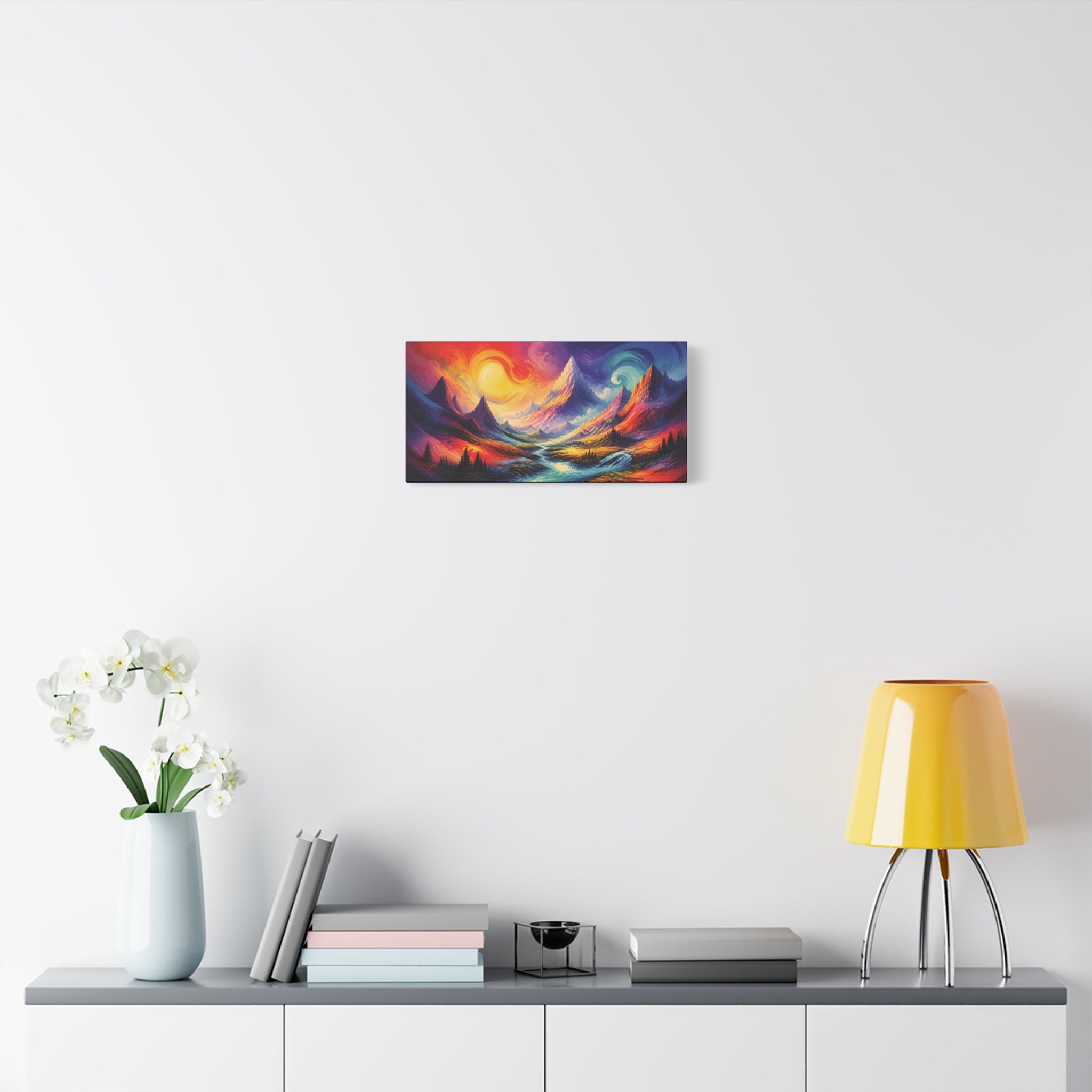 Vibrant Landscape Wall Art | Office | Living room | Bathroom
