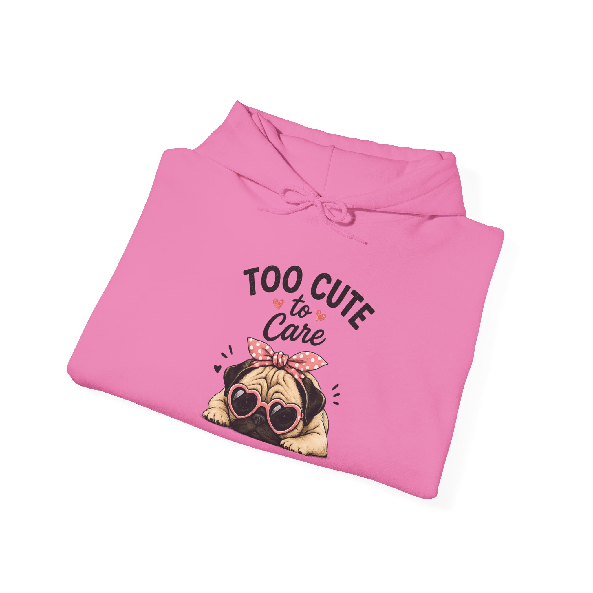 Doe and Kin | Pug 'Too Cute' Hoodie