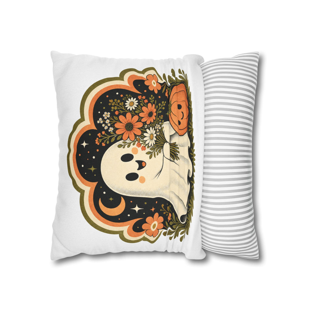 Spun Polyester Square Pillowcase