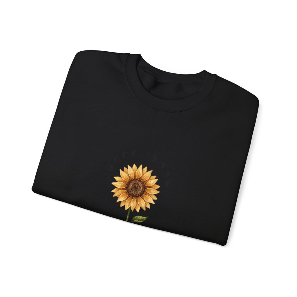 Sunflower Birth Flower Crewneck | Birth Month Botanical Sweatshirt