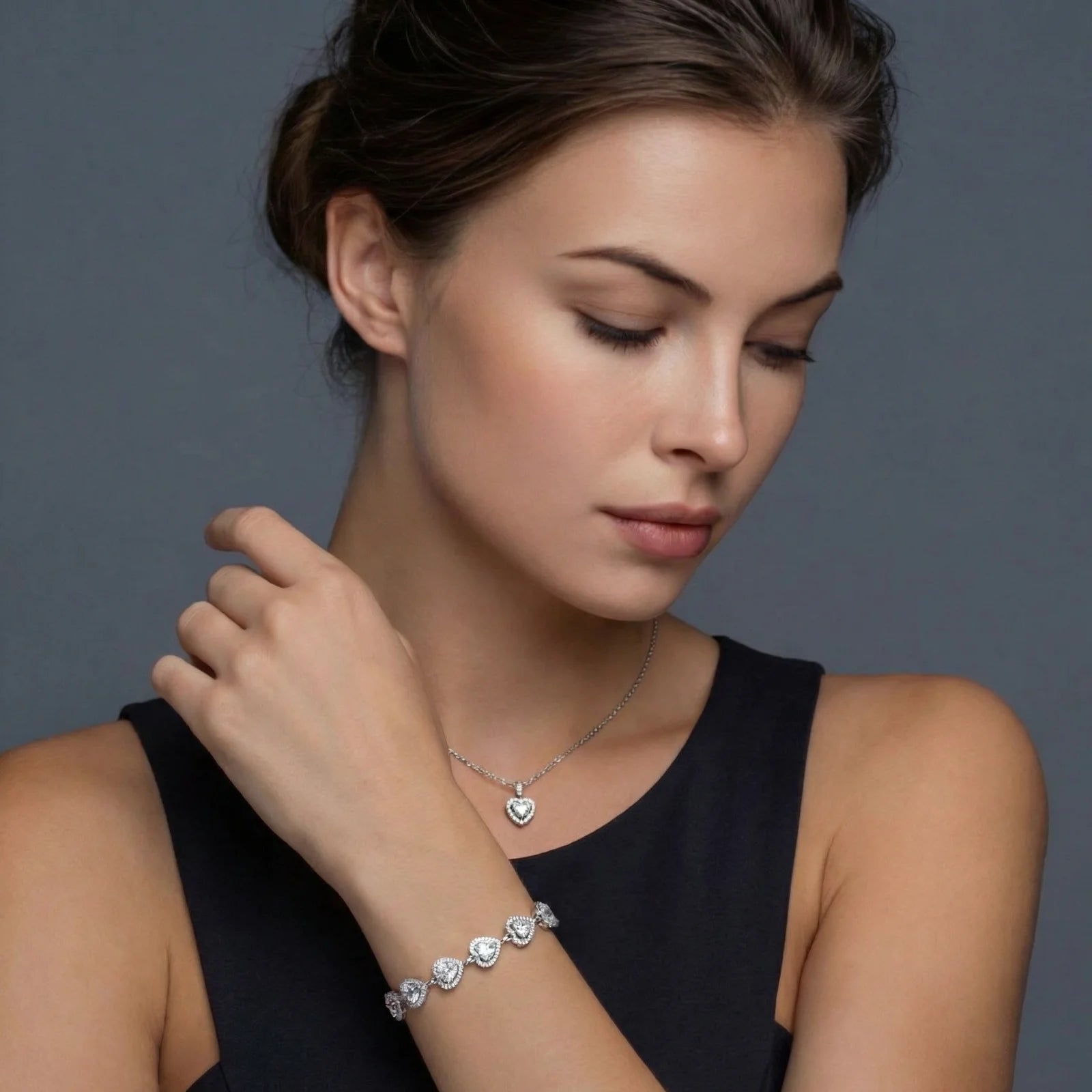 Heart Symphony Moissanite Set | Doe and Kin