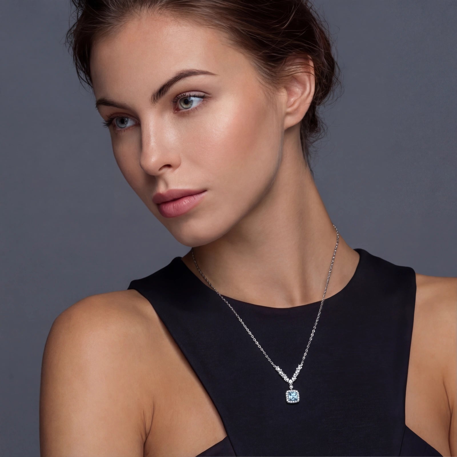 Celestial Arc Moissanite Necklace | Doe and Kin