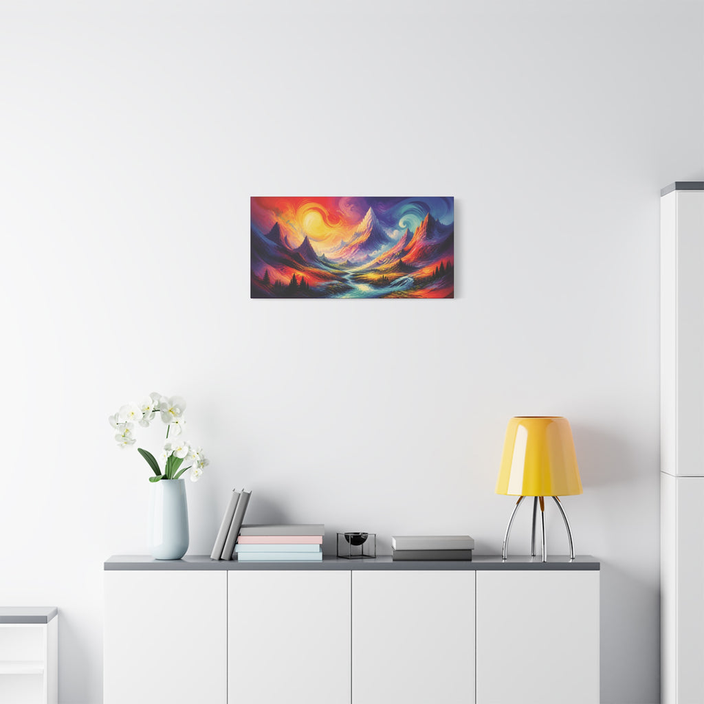 Vibrant Landscape Wall Art | Office | Living room | Bathroom