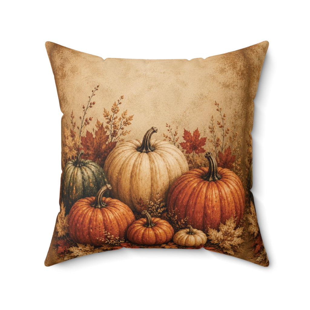 Fall Harvest Decorative Throw Pillow