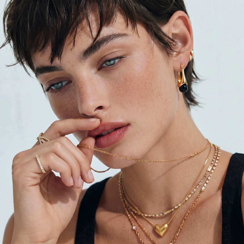 Midnight Drop Earrings | Doe and Kin