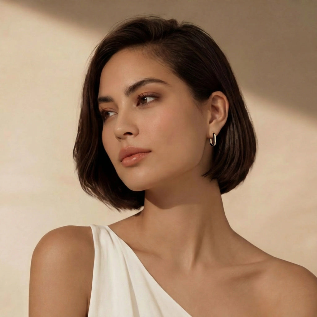 Contrast Hoop Earrings | Doe and Kin