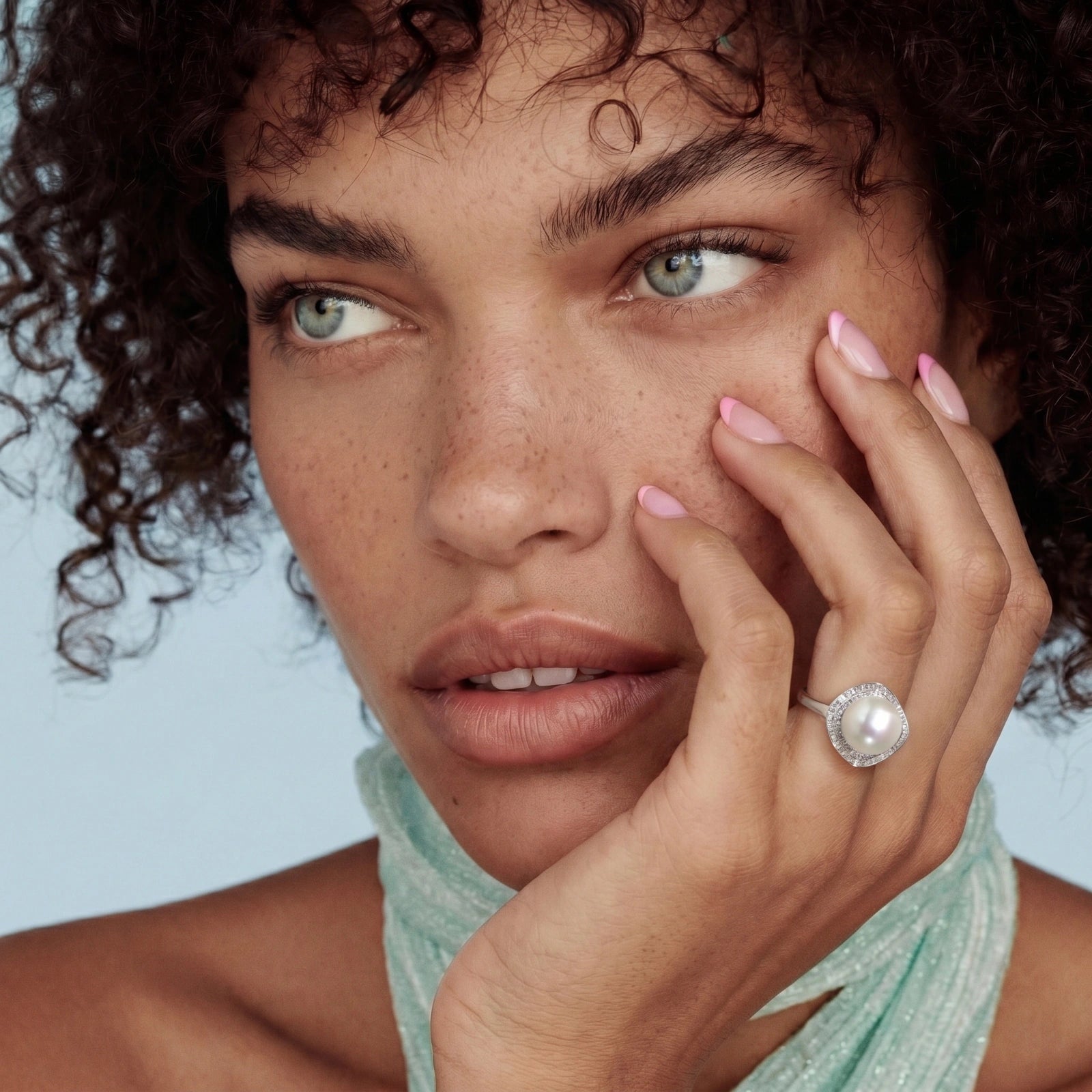 Pearl Halo Dreams Ring | Doe and Kin