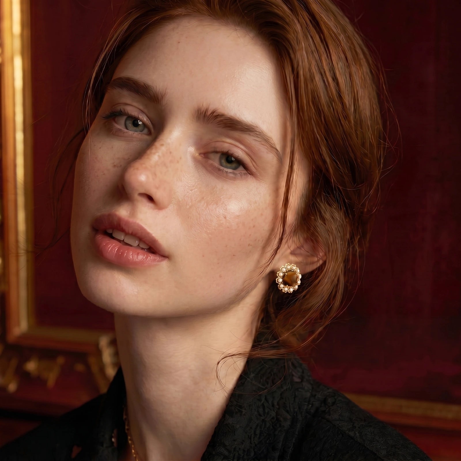 Golden Bloom Studs | Doe and Kin