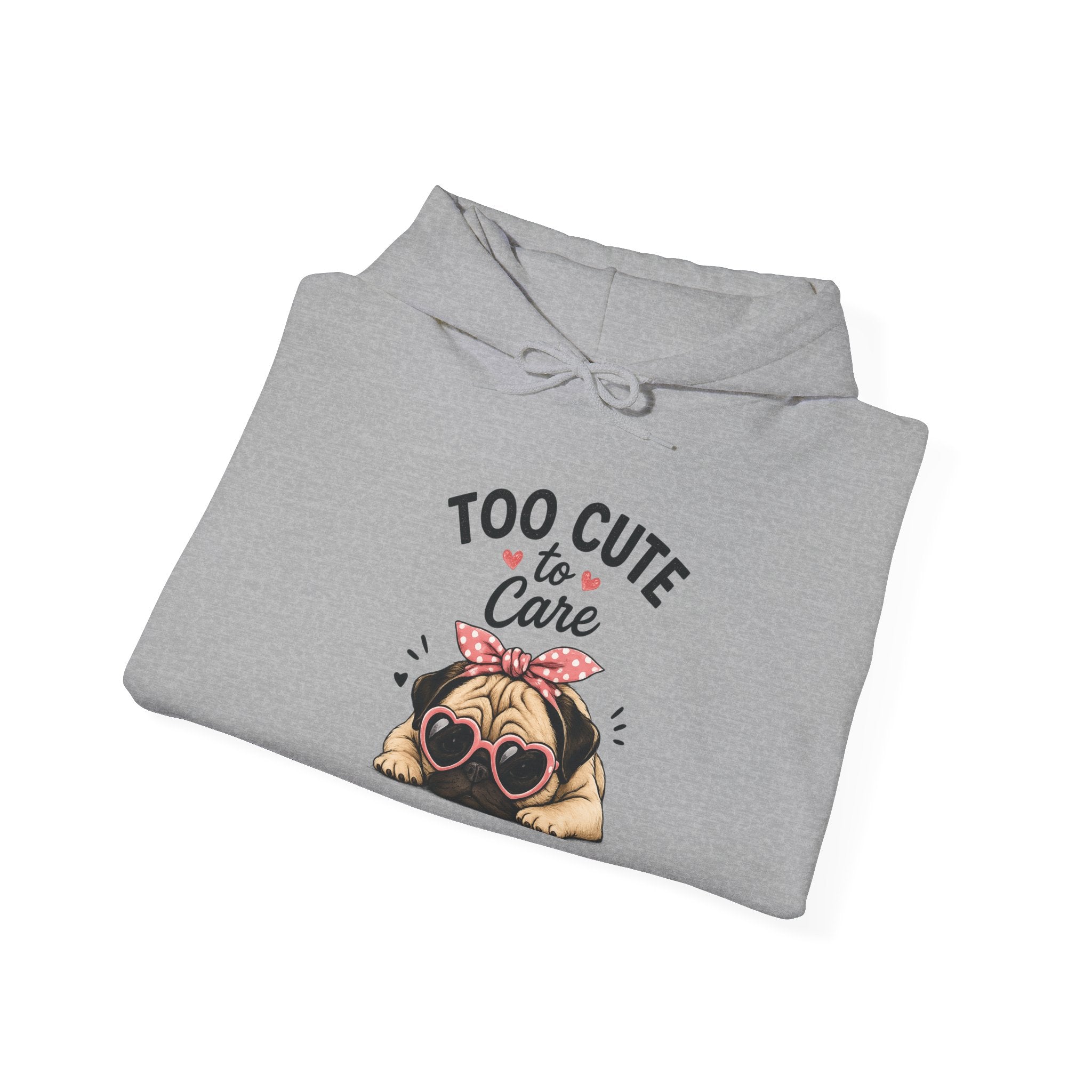 Doe and Kin | Pug 'Too Cute' Hoodie