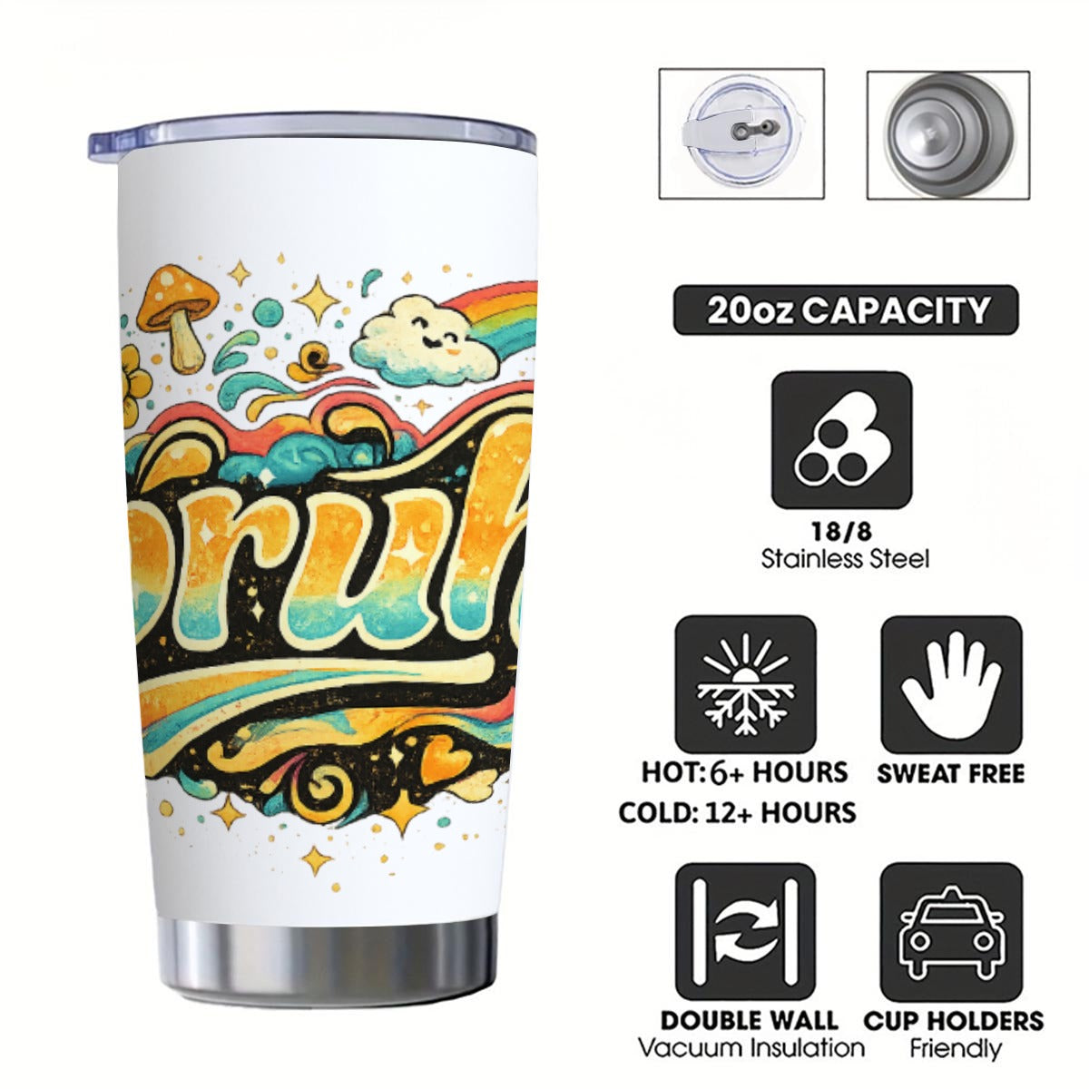 Bruh 20OZ Tumbler