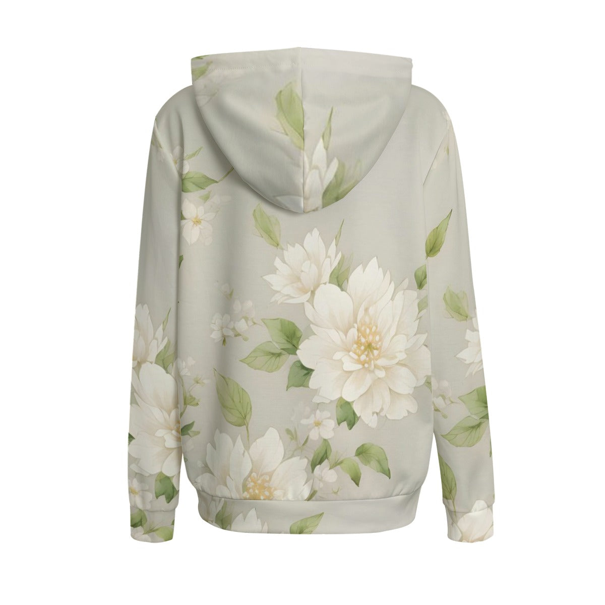 Soft Floral Hoodie