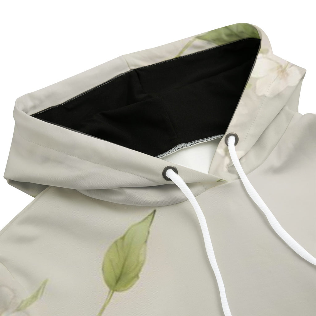 Soft Floral Hoodie