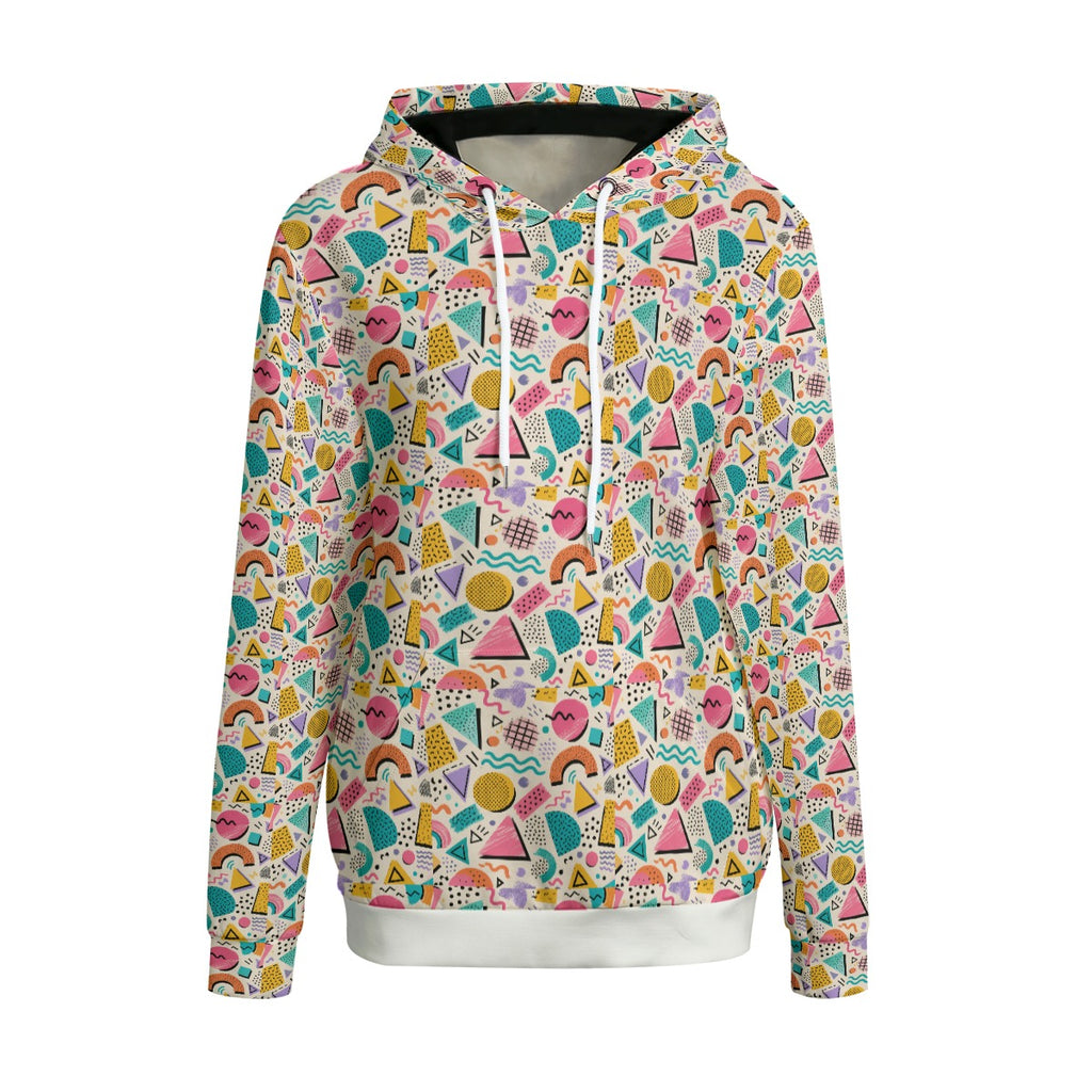 Retro Memphis Women's Pullover Hoodie