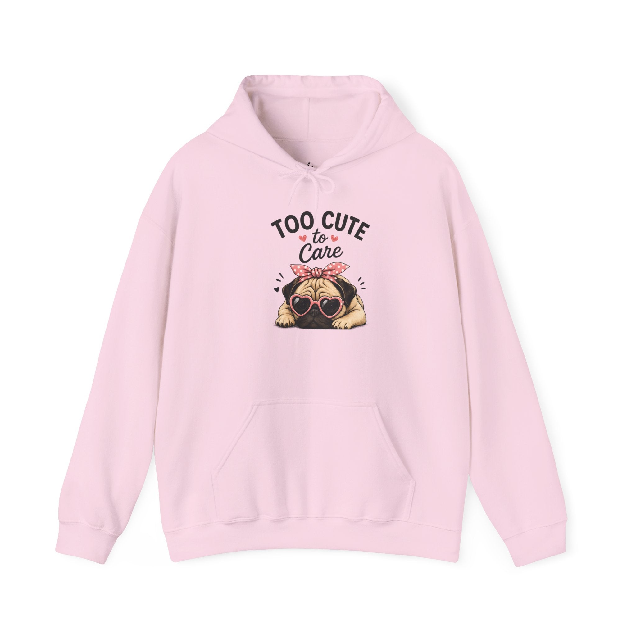 Doe and Kin | Pug 'Too Cute' Hoodie