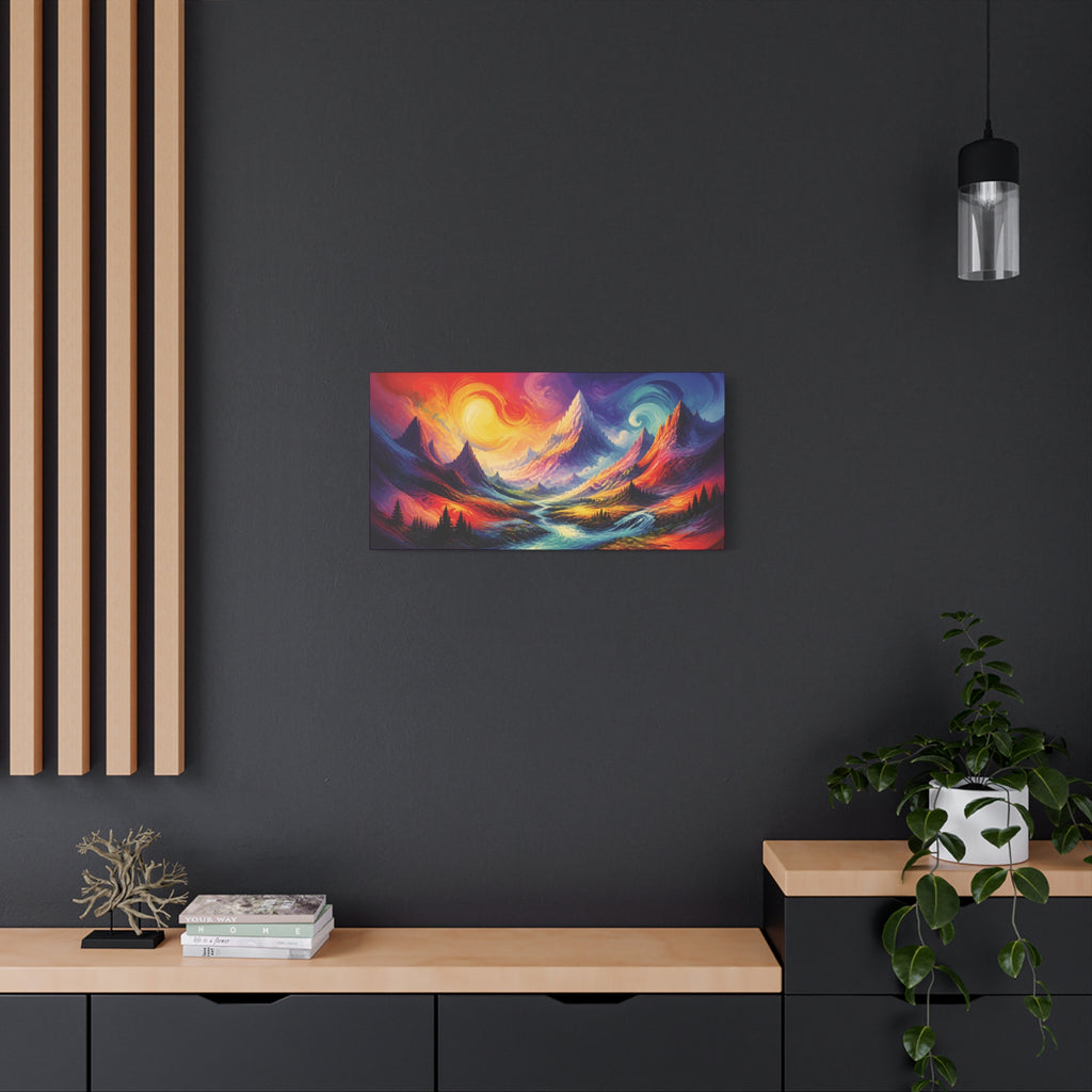 Vibrant Landscape Wall Art | Office | Living room | Bathroom