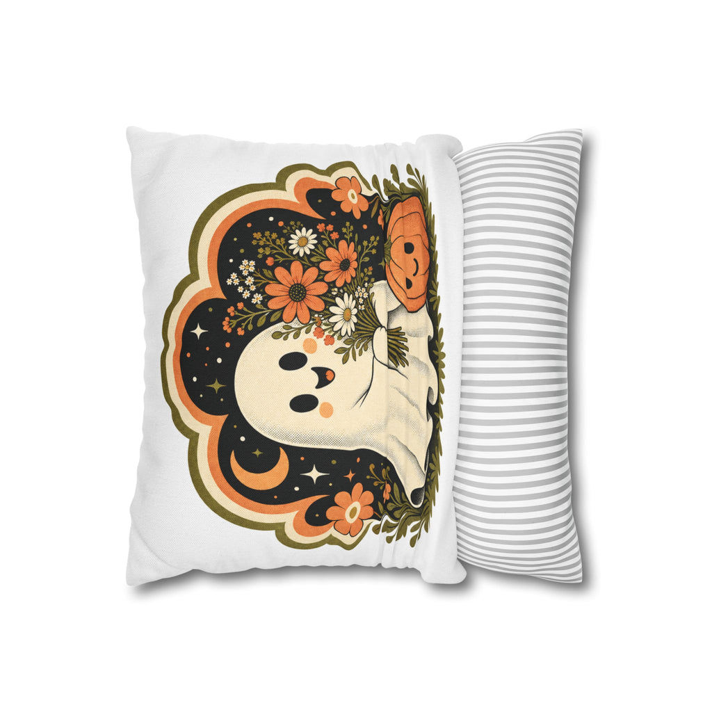 Spun Polyester Square Pillowcase