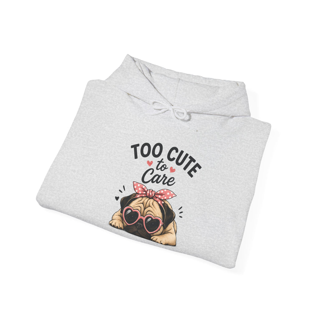 Doe and Kin | Pug 'Too Cute' Hoodie