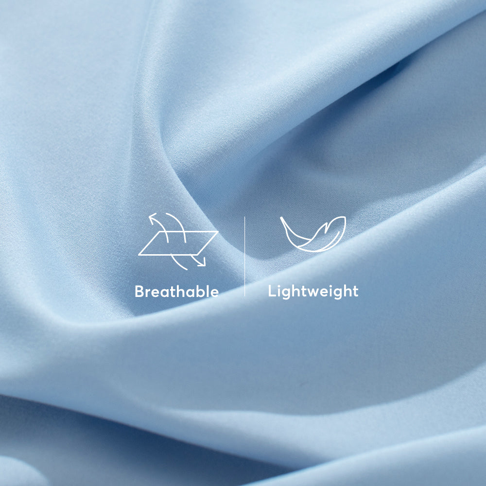 Lightweight Breathable Deep Pocket Bed Sheets with Pillowcases