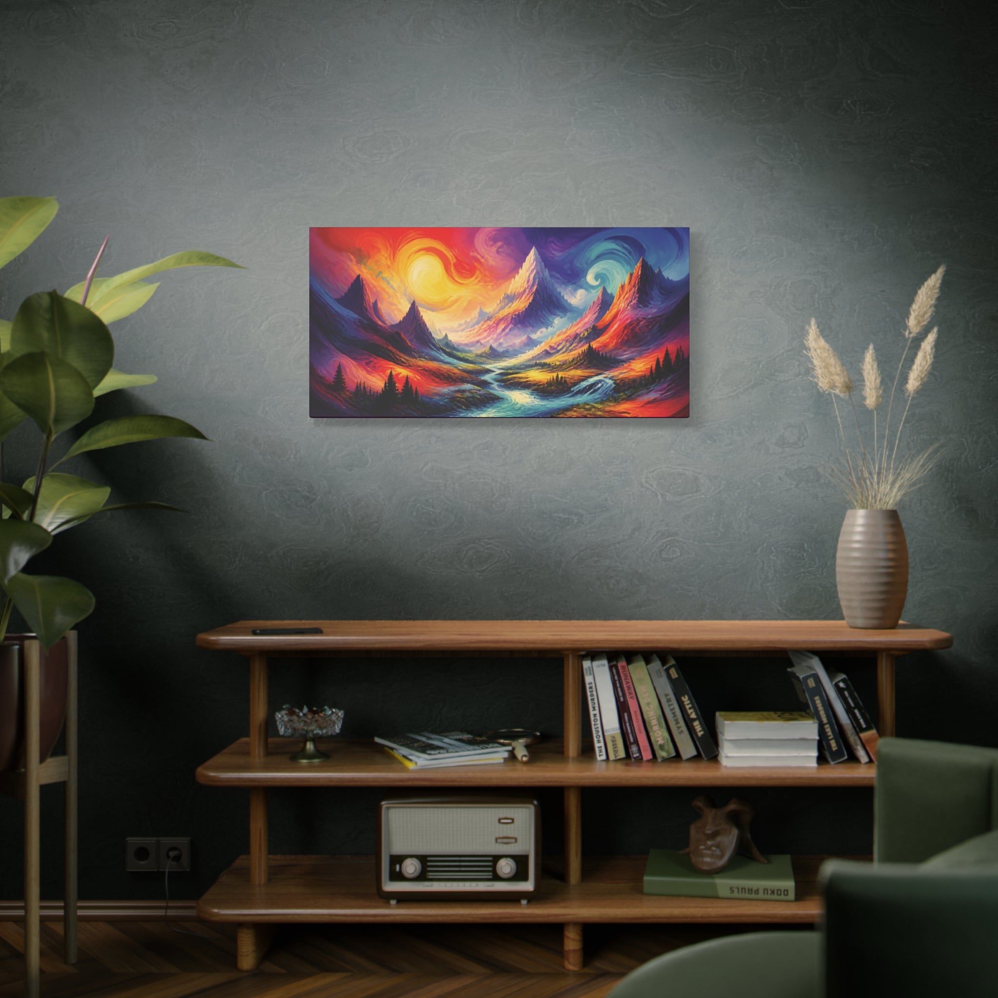 Vibrant Landscape Wall Art | Office | Living room | Bathroom