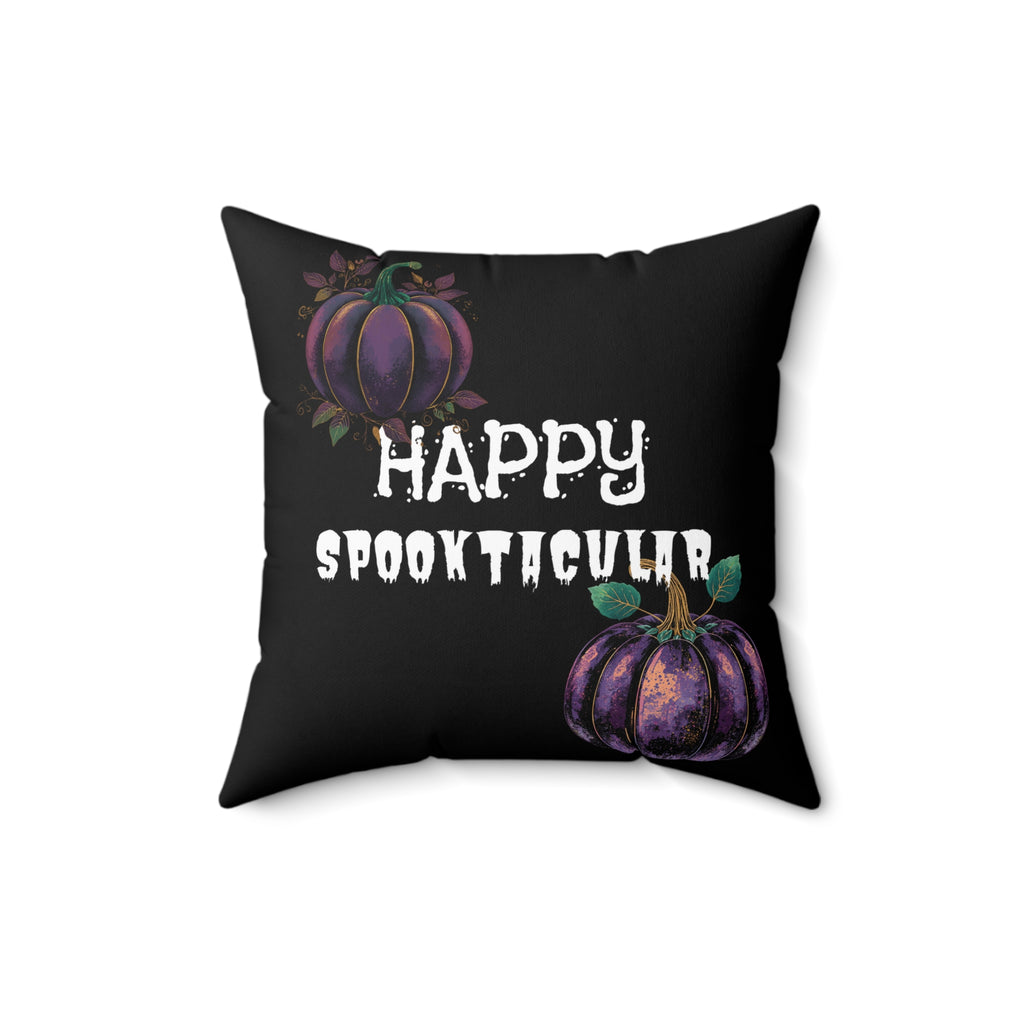 Happy Spooktacular Halloween Pillow