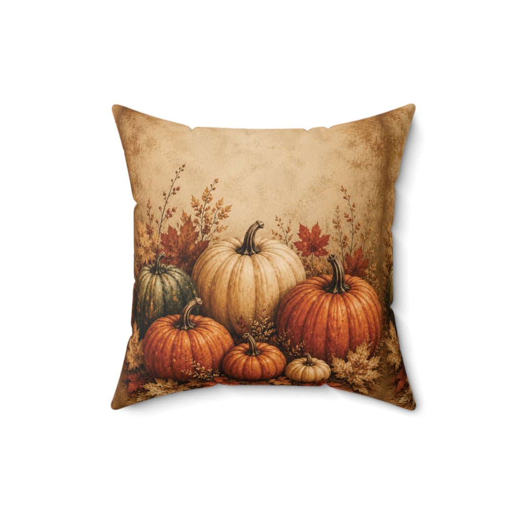 Fall Harvest Decorative Throw Pillow